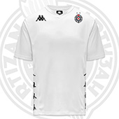 Kappa white T-shirt V-neck FC Partizan 6098