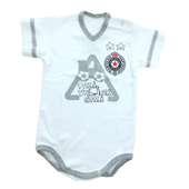 Baby body 'Road roller treads' FC Partizan 3083
