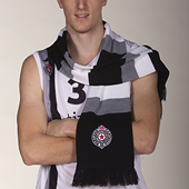 Crni bar šal KK Partizan 2878 
