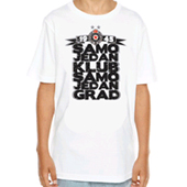 'Only one team' kids 8-16 years T shirt FC Partizan 3079