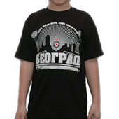 'Only one team' kids 2-6 years T shirt FC Partizan