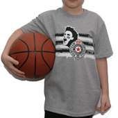 Kids T shirt BC Partizan 'Basketball fan' 8-16 years 3070