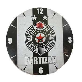 Wall clock FC Partizan 2460