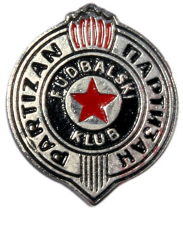 Značka FK Partizan 2677 Značka FK Partizan 2677