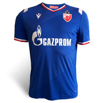 Macron blue FC Red Star jersey 2019/2020
