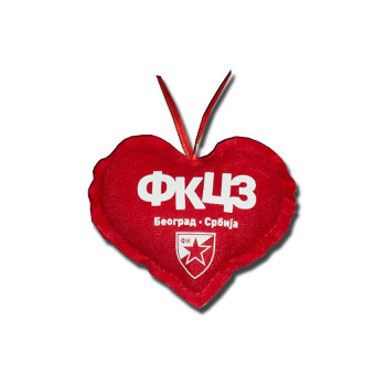 Privezak jastuk srce FKCZ Privezak jastuk srce FKCZ