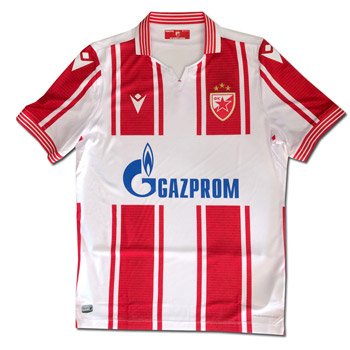 Macron home FC Red Star jersey for Europa League 2020/2021-1