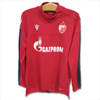 Macron red 1/4 zip top 19/20 Macron red 1/4 zip top 19/20