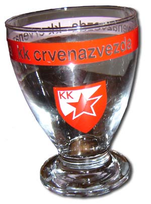 Čaša KK Crvena Zvezda Čaša KK Crvena Zvezda