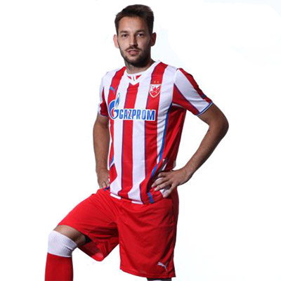 Puma crveno-beli komplet dres i šorts CZ 2013/14 Puma crveno-beli komplet dres i šorts CZ 2013/14