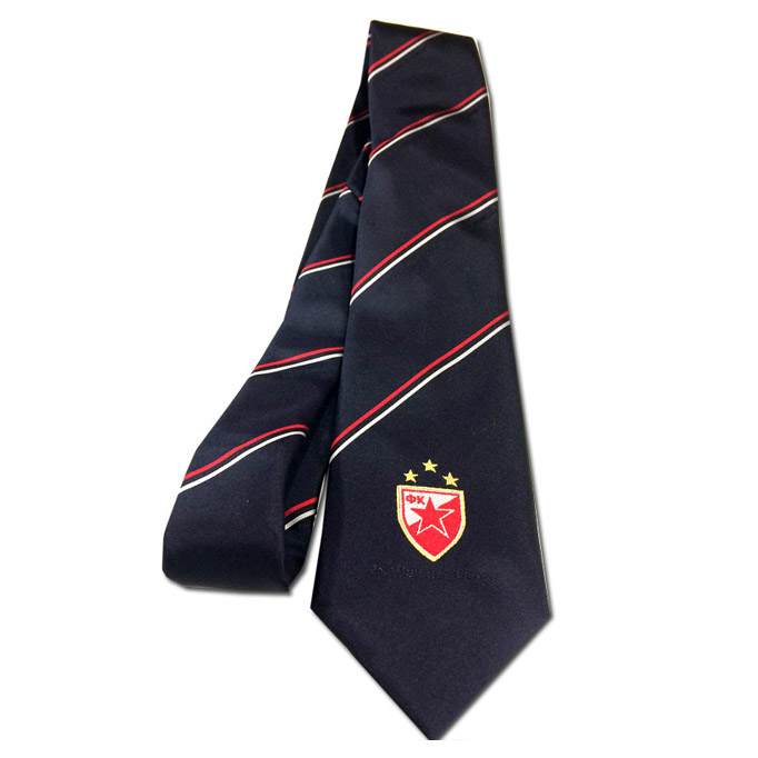 Teget kravata Crvena Zvezda - svila