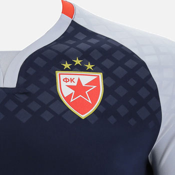 Dres Crvene zvezde za 2021/2022 - teget, Macron-3