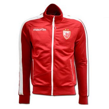 Macron red travel zip sweatshirt Macron red travel zip sweatshirt