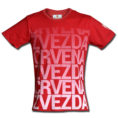 T-shirt Red Star 2016 - red T-shirt Red Star 2016 - red