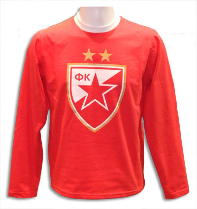 FC Red Star emblem shirt - long sleeve FC Red Star emblem shirt - long sleeve