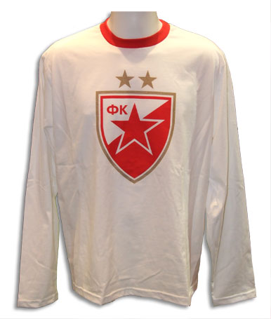 FC Red Star emblem shirt - long sleeve-2 FC Red Star emblem shirt - long sleeve-2
