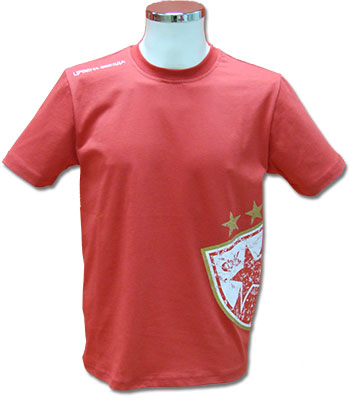 T shirt FC Red Star emblem 08-1 T shirt FC Red Star emblem 08-1