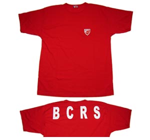 BC Red Star `BCRS` t-shirt BC Red Star `BCRS` t-shirt