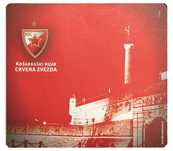 BC Red Star mouse pad Kalemegdan BC Red Star mouse pad Kalemegdan