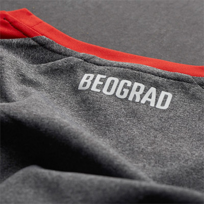 Puma grey FC Red Star jersey 2014/15 with print-3