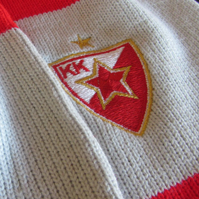 Sivi šal KK Crvena Zvezda-1 Sivi šal KK Crvena Zvezda-1