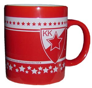Šolja KK Crvena Zvezda - model 2 Šolja KK Crvena Zvezda - model 2