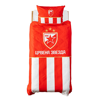 Posteljina Crvena zvezda - crveno-bela