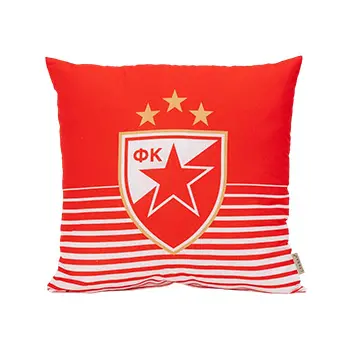 Jastuk Crvena zvezda 40x40cm - pruge