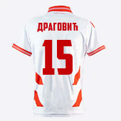 FC Red Star jersey 2022/2023 - white, with print , Macron