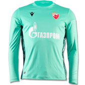 Green FC Red Star goalie jersey 2022/2023 - white, Macron