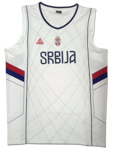 Peak ženski dres košarkaške reprezentacije Srbije - beli