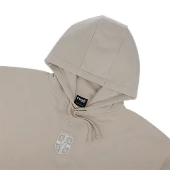 Capelli Sport bež duks sa kapuljačom fudbalske reprezentacije Srbije 2025/26-2 Capelli Sport bež duks sa kapuljačom fudbalske reprezentacije Srbije 2025/26-2
