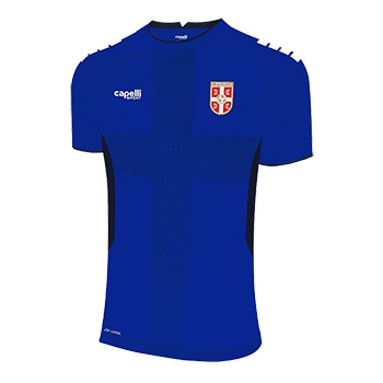 Capelli Sport zvanični dečiji plavi dres fudbalske reprezentacije Srbije 2025/26