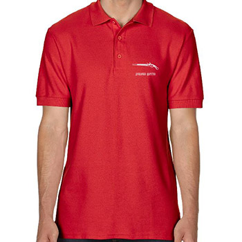 Red polo shirt Red polo shirt