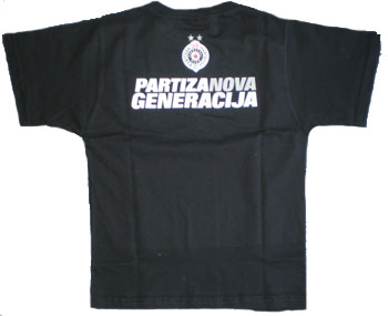 Dečija T shirt Partizanova generacija-1 Dečija T shirt Partizanova generacija-1
