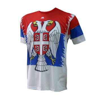 Kids T shirt Serbian in 3 colours with eagle Kids T shirt Serbian in 3 colours with eagle