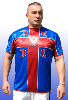 Srpski navijački dres - plavi