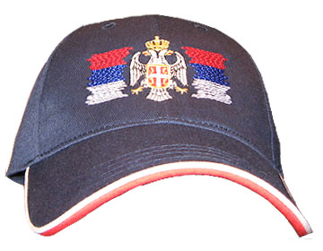 Kačket Srbija - zastava