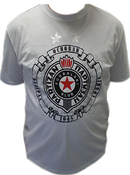 T shirt Partizan cyrilic
