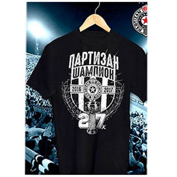 Majica FK Partizan Šampioni 27-3 Majica FK Partizan Šampioni 27-3