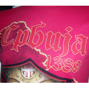 T shirt Serbia 1389 - red-2