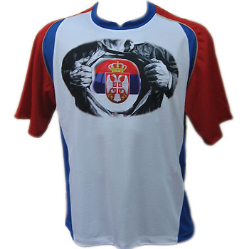 Navijački dres Srbija - model A