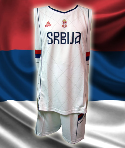 Peak komplet košarkaške reprezentacije Srbije - beli-2