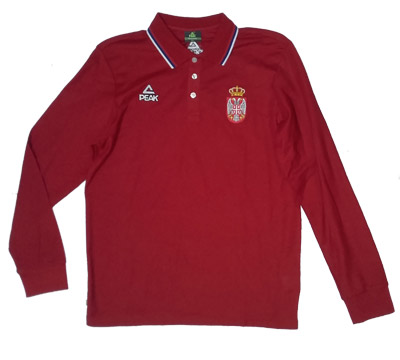 Peak polo majica košarkaške reprezentacije Srbije - dug rukav