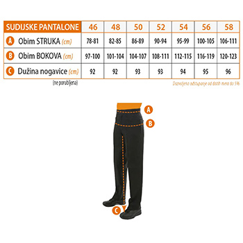 Peak sudijske pantalone 2025-1
