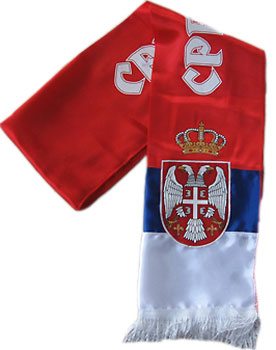 Silk scarf Serbia