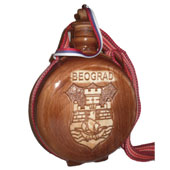 Wooden flask 