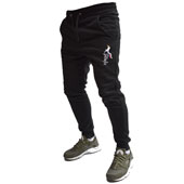 Tracksuit Serbian bottom part - black