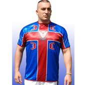 Srpski navijački dres - plavi