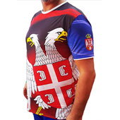 Supporter T shirt/jersey Serbia
